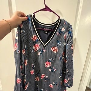 Worn a few times. Size 6 w/Long sleeves. Hits above the knees or at knees